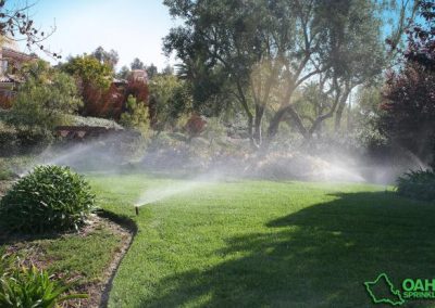 Oahu Sprinkler lawn set-up